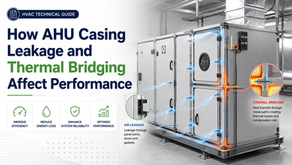 AHU Casing Leakage & Thermal Bridging