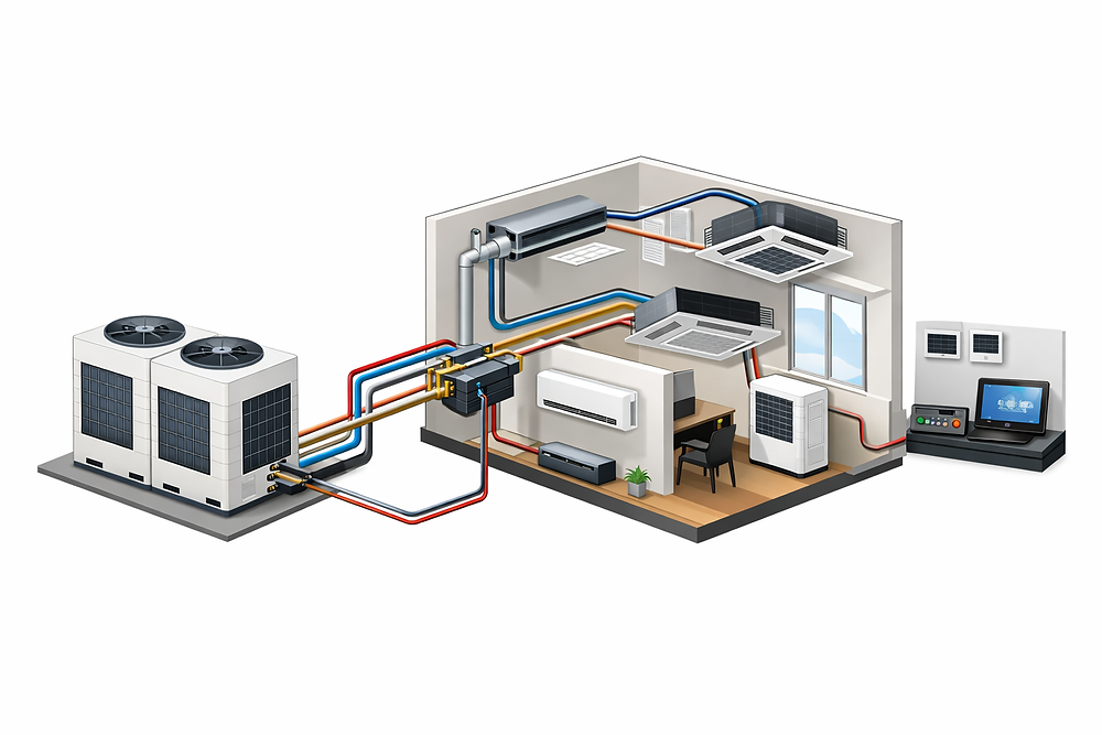 Operating Vrf System How Variable Refrigerant Flow (VRF) Systems Work: A Complete Guide