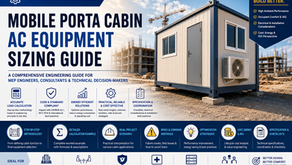 Mobile Porta Cabin AC Equipment Sizing Guide