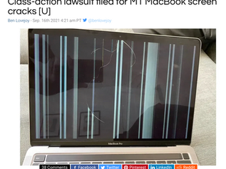 Cracked MacBook Screens - What's Cracking'?