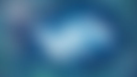 LinkedIn logo in white centered on a blue background surrounded by sparkling sequins, creating a festive and vibrant atmosphere.