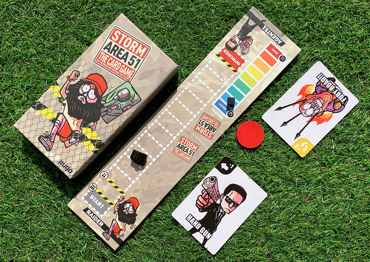 #B0006 👽Storm! Area 51!👽 桌上遊戲 (2021全新)