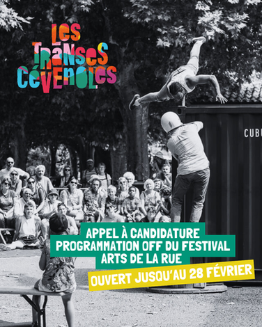 PROGRAMMATION OFF DU FESTIVAL ARTS DE LA RUE : appel à candidatures 