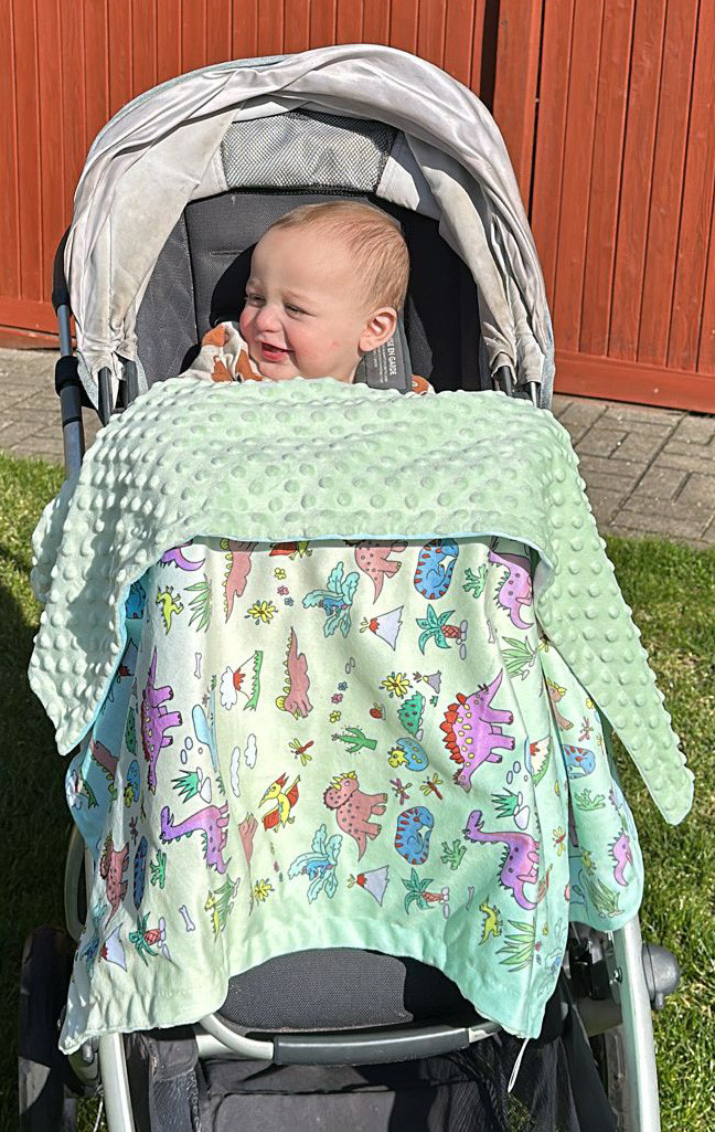 Thumbnail: Minky baby blankets - 30" x 40"