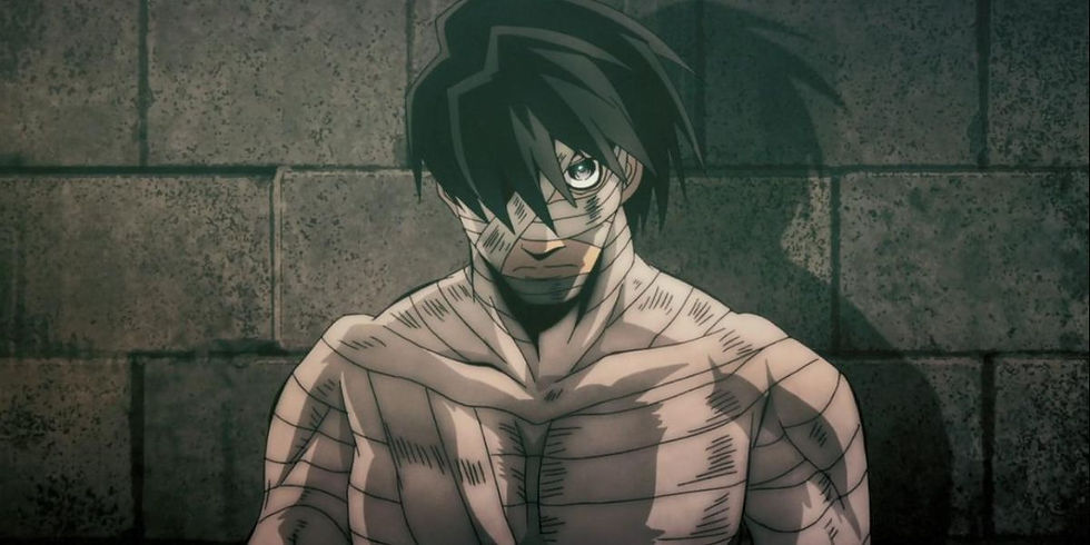 Best anime shows like Baki