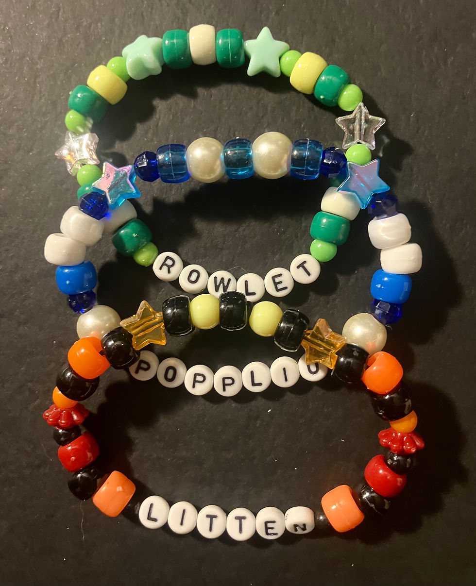 Thumbnail: Pokemon Starter Trio Bracelet Sets