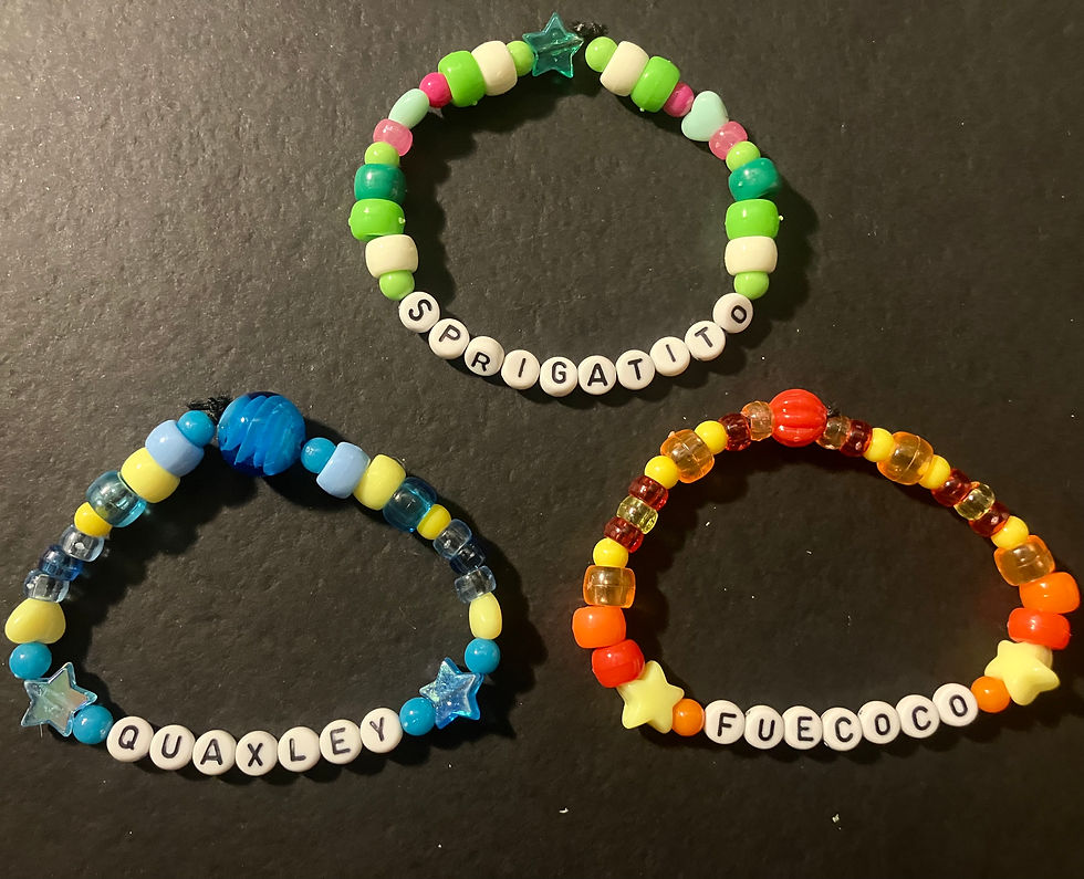 Thumbnail: Pokemon Starter Trio Bracelet Sets