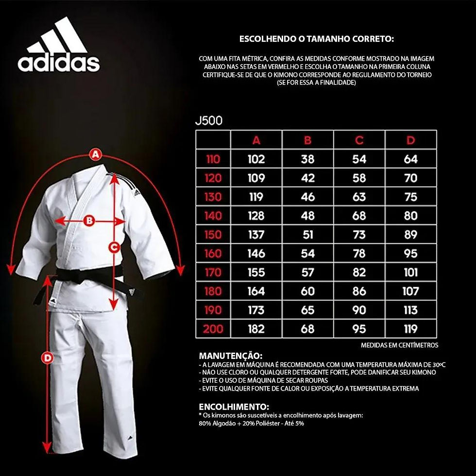 Miniatura: KIMONO JUDÔ TRAINING J500 - ADIDAS