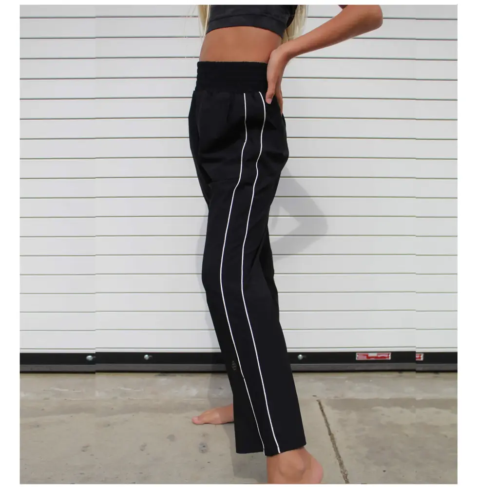 honeycut, tri top, Brooklyn pants black, teen dance wear