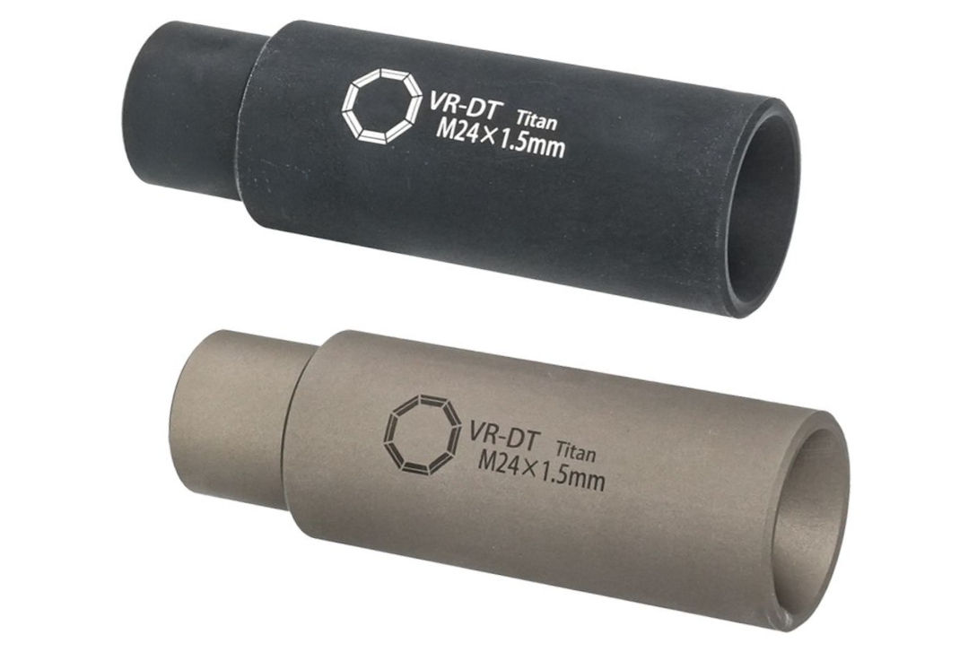 Airsoft Artisan VR Style 24mm x 1.5mm CW Dummy Muzzle Device For AK AEG / GBB Series