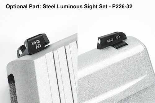 Thumbnail: Guarder Aluminum Slide & Frame For MARUI P226 Rail (Late Ver. Marking)