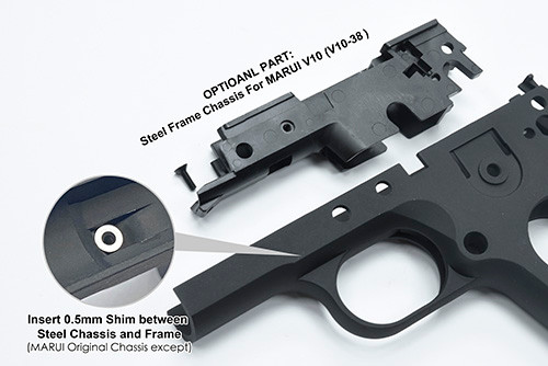 Guarder Aluminum Frame for MARUI V10 | Octagon Airsoft