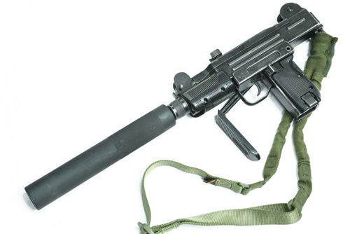 Thumbnail: Guarder Steel Threaded Outer Barrel for WA/KWC MINI UZI GBB  (14mm Negative)