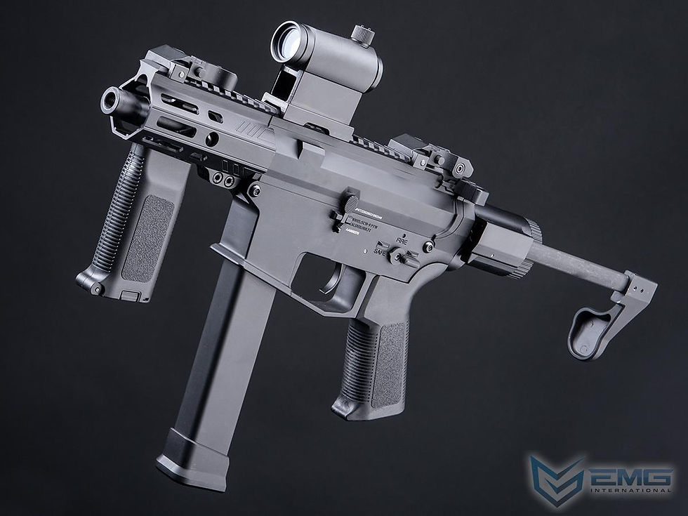 Thumbnail: EMG Helios Angstadt Arms SCW-9 Pistol Caliber Carbine G3 AEG