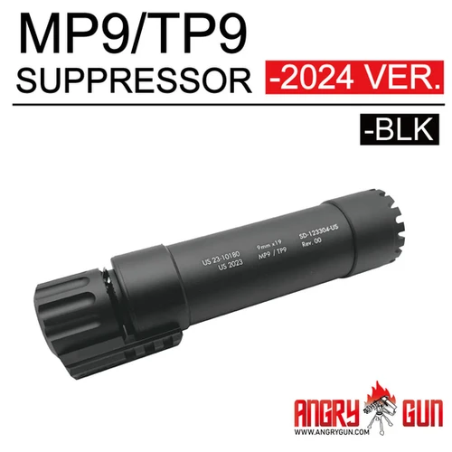 Angry Gun MP9/TP9 Suppressor for KWA / KSC MP9/TP9 (2024 Ver