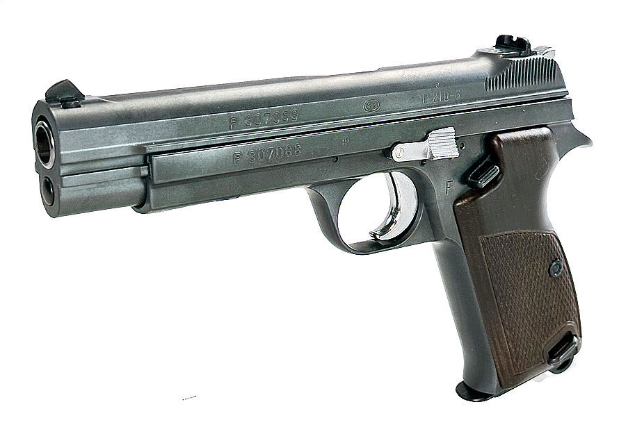 Marushin マルシン SIG P210-6 Marushin SIG P210-6 ABS Gas Blowback Airsoft Pistol