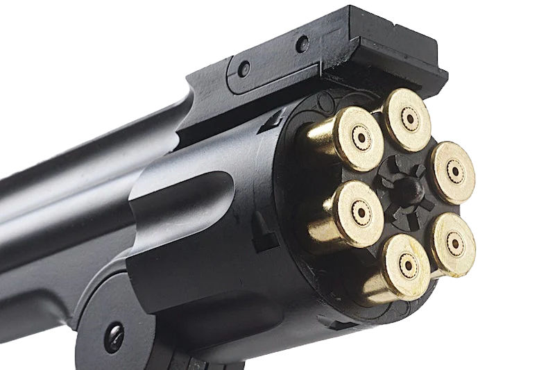 Thumbnail: WinGun Break Major 3 1877 6mm CO2 Airsoft Revolver 793 (Black)