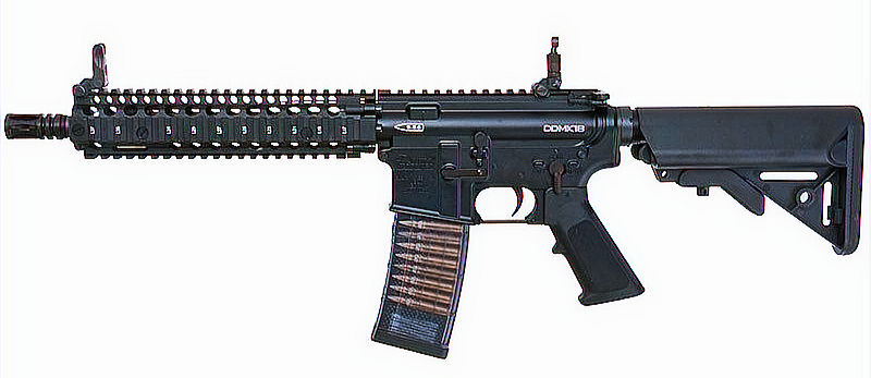 EMG x CYMA CGS Daniel Defense Licensed MK18 Gas Blowback Airsoft Rifle