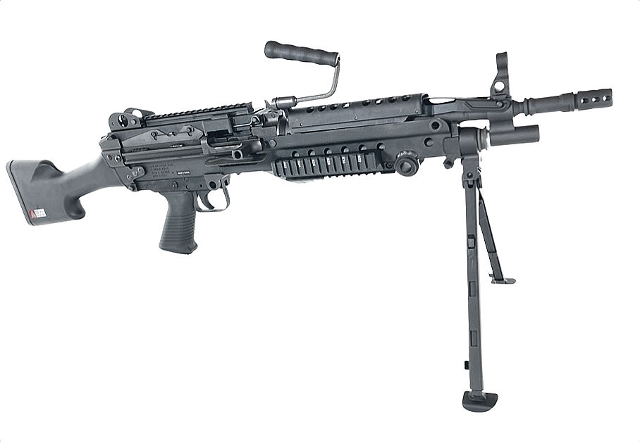 Thumbnail: FCW x VFC M249 SAW Machine Gun GBB Airsoft Tactical Custom
