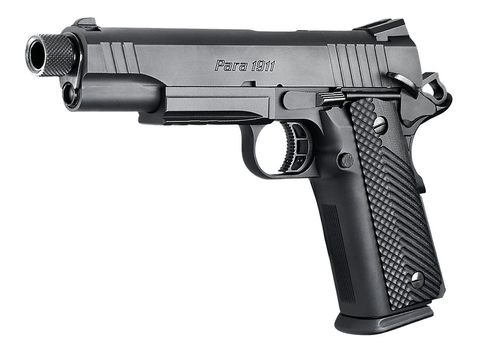 Western Arms Para ordinance Black OPS with silencer