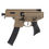Thumbnail: STRATOS X Airsoft MPX-K Copperhead No Brace GBB Pistol