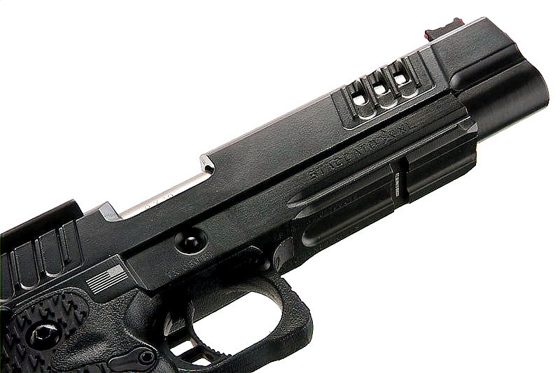 Thumbnail: EMG Staccato XL 2011 RMR Cut GBB Pistol Gen2 DS Grip (R613)