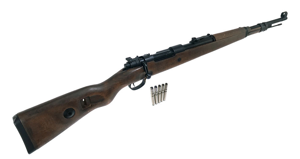 Thumbnail: Double Bell Kar98K Gas Bolt Action Shell Ejecting Imitation Wood Rifle (102)
