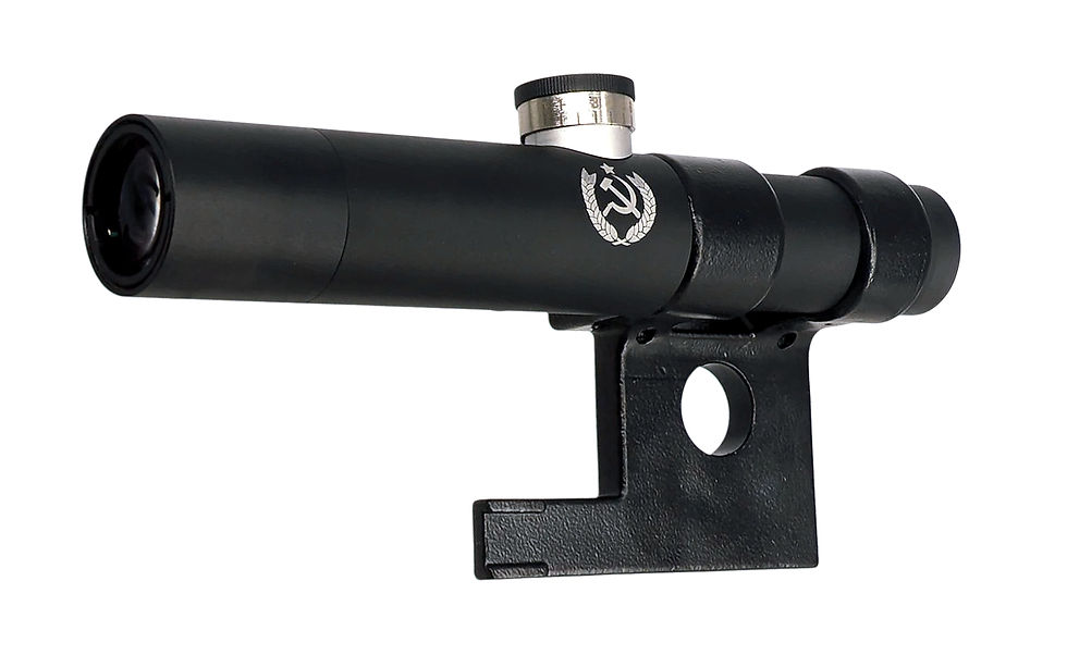 Double Bell 3.5x PU Scope w/Mount for Mosin Nagant M1891 Series
