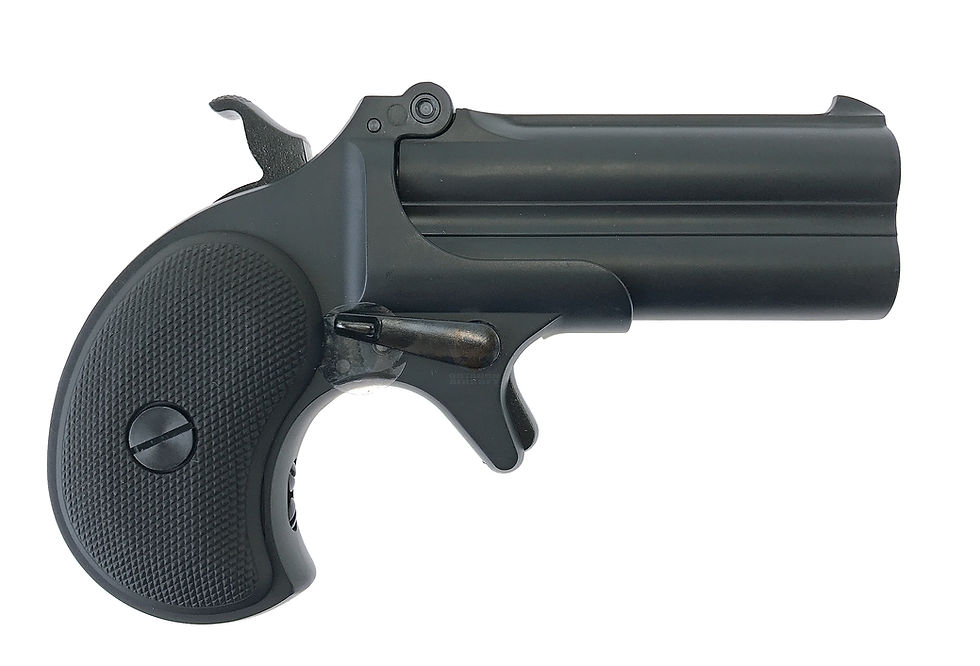 Marushin DERRINGER ガスガン シルバー/ブラック 骨董品 レア Marushin Derringer 6mm X Cartridge Gas Non-Blowback Pistol