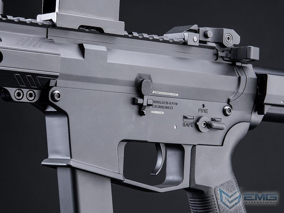 Thumbnail: EMG Helios Angstadt Arms SCW-9 Pistol Caliber Carbine G3 AEG