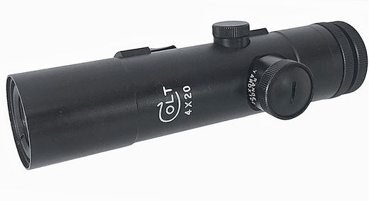 tasko スコープ Tasco 4x20mm Carry Handle Scope with Colt Marking | Octagon