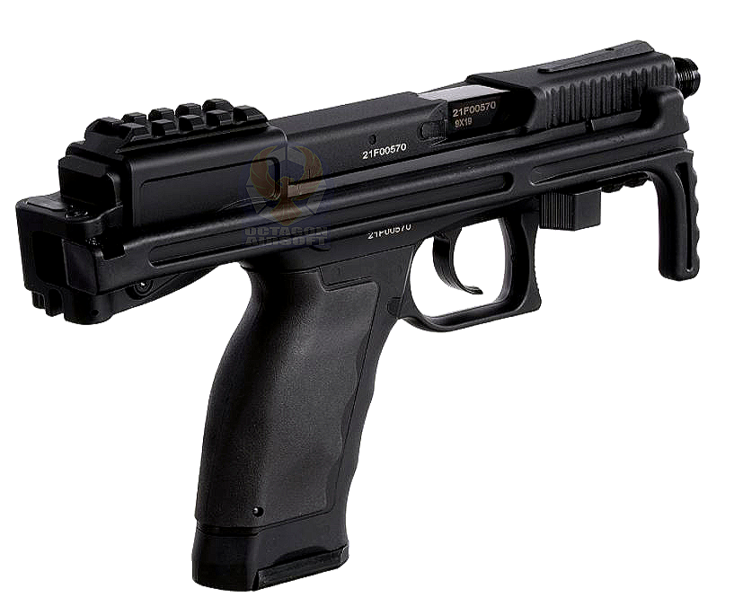 Thumbnail: FCW x ASG USW A1 GBB Pistol with Nylon Slide Japanese Gas Version