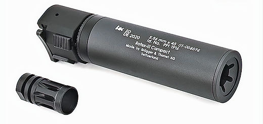 トイガン ASSASSINS SILENCER MODEL AKATSUKI HK416A5 Steel QD Dummy Silencer w/ Flash Hider