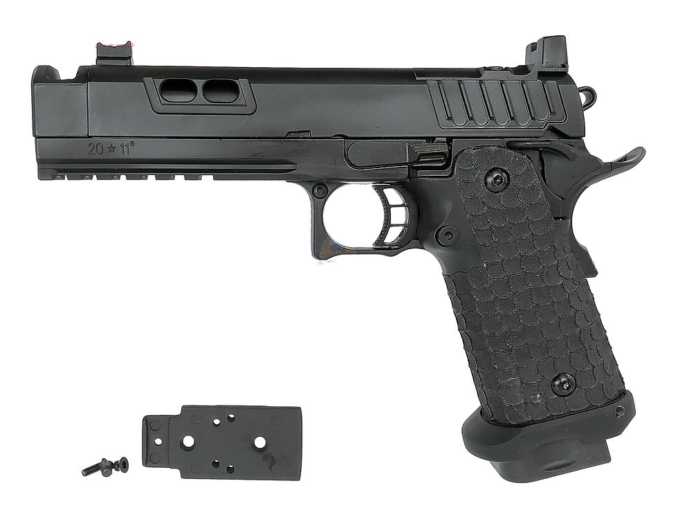 ARMY STI DVC P R604 GBB Pistol RMR Cut