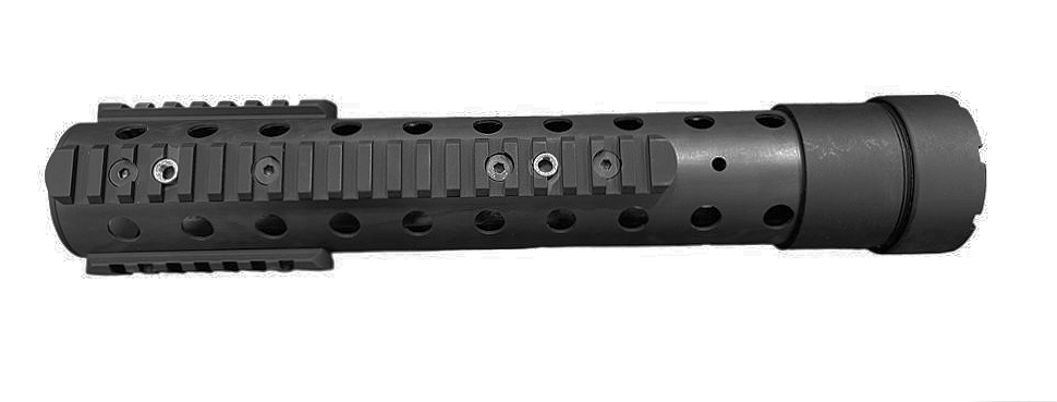 FCW MK12 Mod 0 / H Aluminum 12.5" Long Handguard (Black)