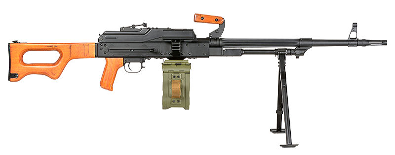 A&K PK Full Metal Airsoft AEG LMG