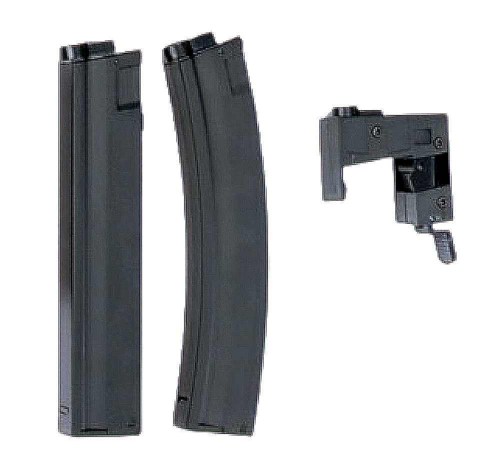 Double Bell M4 to MP5 Magazine Adapter w/ 2 Type MP5 90rds Magazine