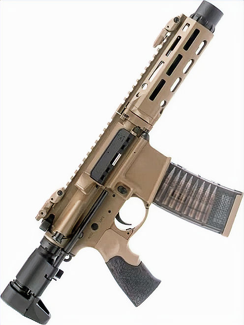 Thumbnail: EMG D-Style Ergonomic Grip for Marui MWS M4 GBB