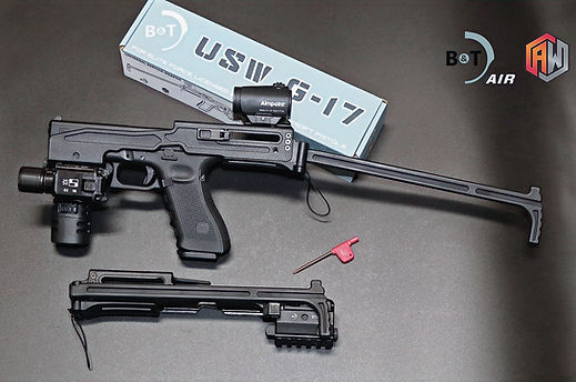 【美品】ARCHWICK B&T USW G-17 + ACRO P-2 ARCHWICK B&T USW G Kit For G17 GBB
