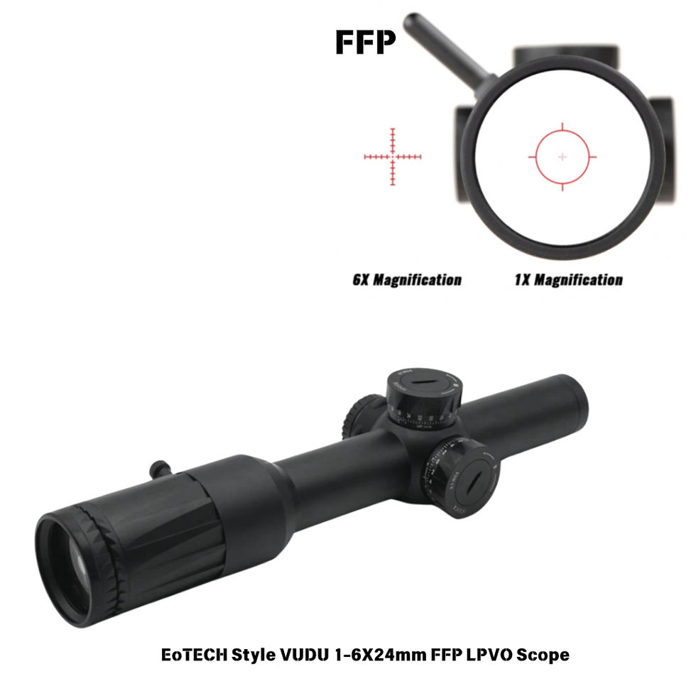 Thumbnail: Holy Warrior EoTECH Style VUDU 1-6X24mm FFP LPVO Scope