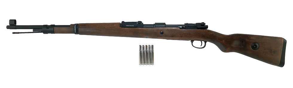Double Bell Kar98K Gas Bolt Action Shell Ejecting Imitation Wood Rifle (102)