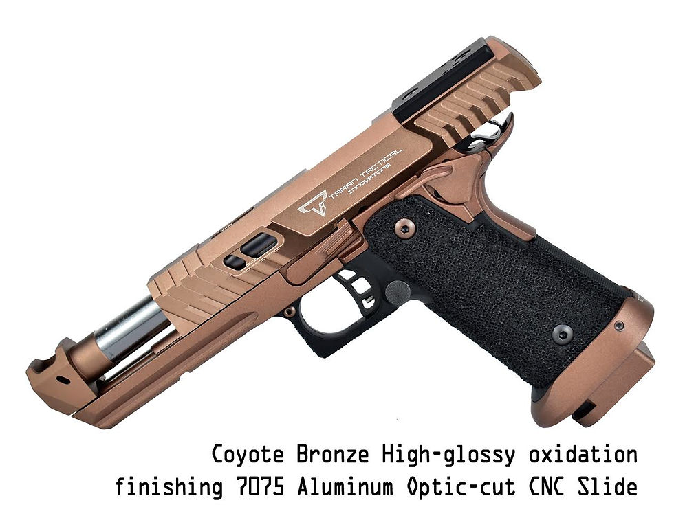Thumbnail: ARMY TTI Licensed JW4 Sand Viper CNC Slide Hi Capa GBB (Hi-Grade Ver.)