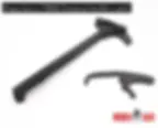 Angry Gun L119A2 Charging handle's latch for Marui MWS / NGRS EBB