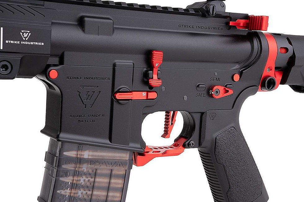 Thumbnail: EMG Strike Industries 13.5" AR Strike Raider Carbine GBB Airsoft M4 Rifle