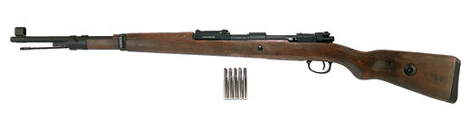 Double Bell Kar98K Bolt Action Shell Ejecting Imitation Wood Rifle