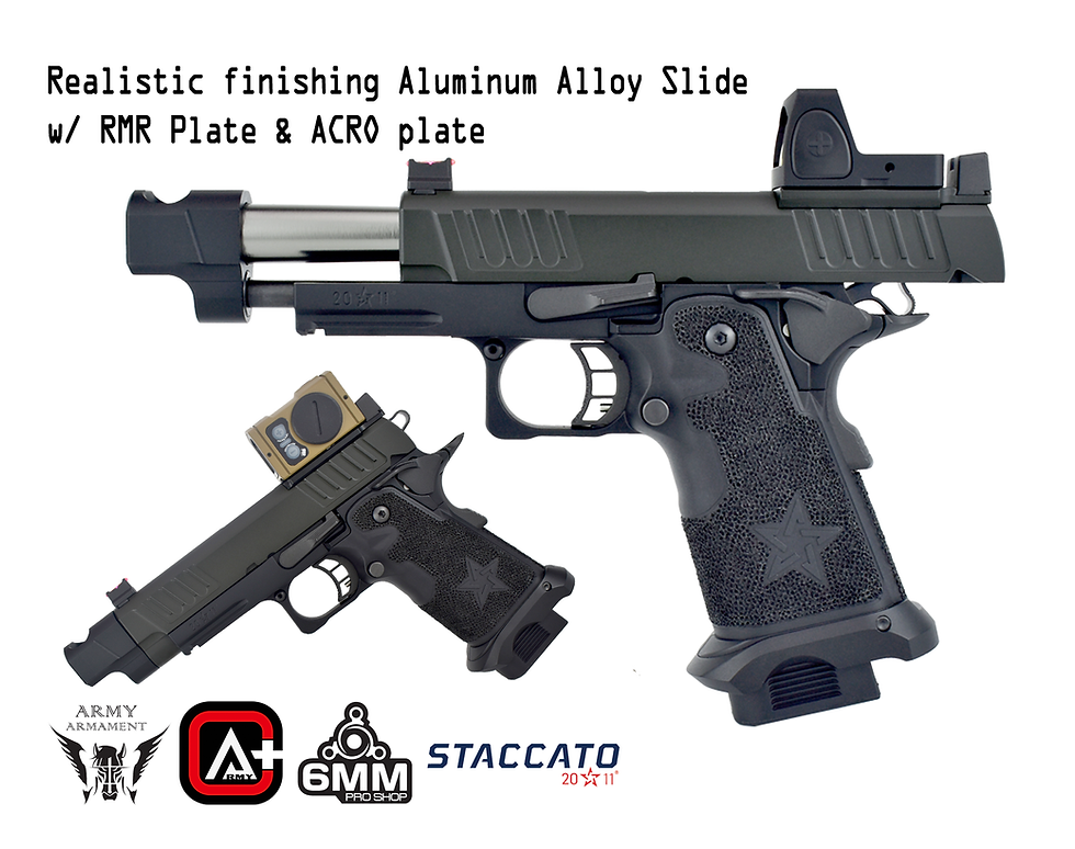 Thumbnail: EMG Staccato C2 with COMP GBB 2011 Airsoft Pistol