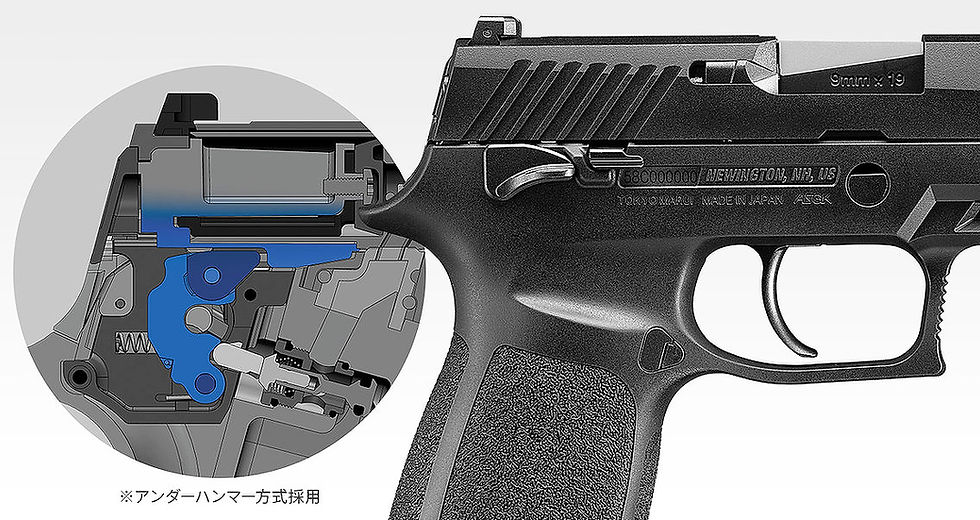Thumbnail: Tokyo Marui P320 Full Size Gas Blowback Pistol