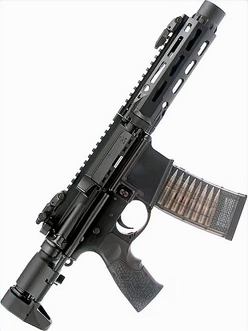 Thumbnail: EMG D-Style Ergonomic Grip for Marui MWS M4 GBB