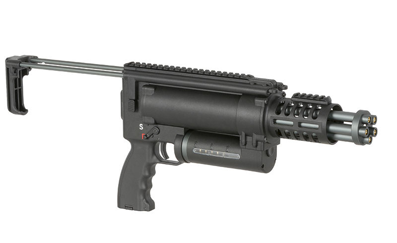 Thumbnail: WELL Pro WE23-MINI Compact Rotary AEG Minigun