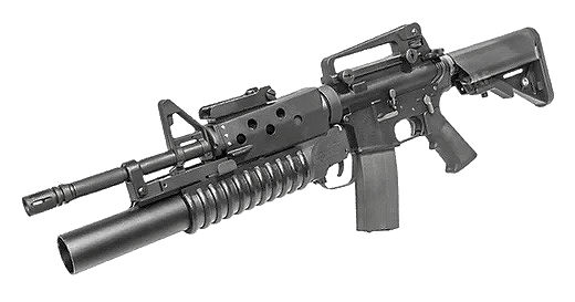 Thumbnail: FCW M203 Handguard with Metal Front Sight for Carbine Rifle